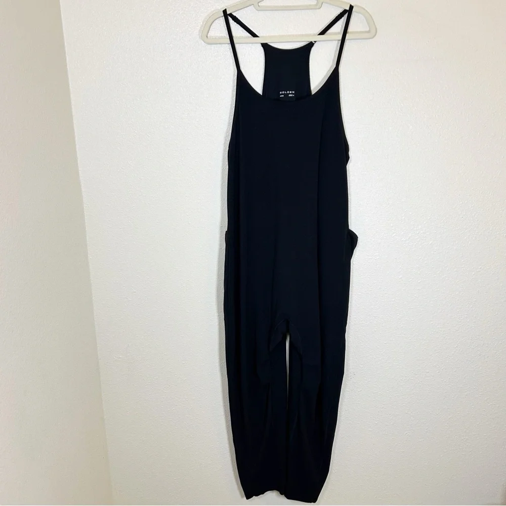 Aritzia Black Butter Breakaway Jumpsuit M Athleisure - Picture 4 of 10